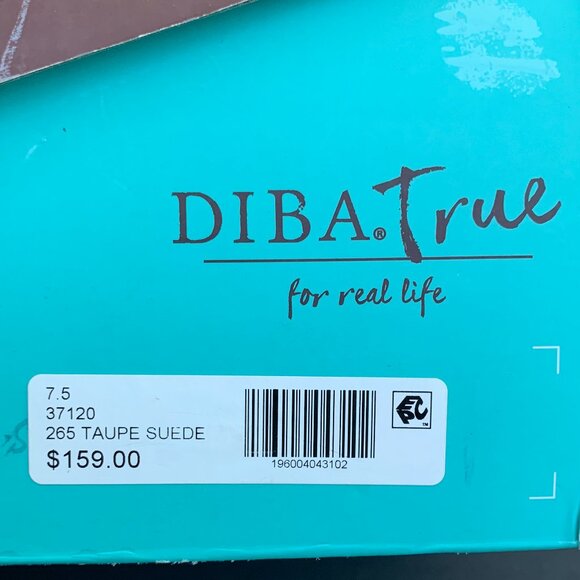 Diba True Comet Ride Circle It Suede Wedge Platform Booties Sz 7.5 NWT - Picture 15 of 16